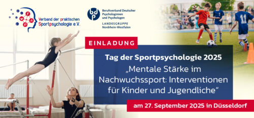 Flyer Tag der Sportpsychologie 2025