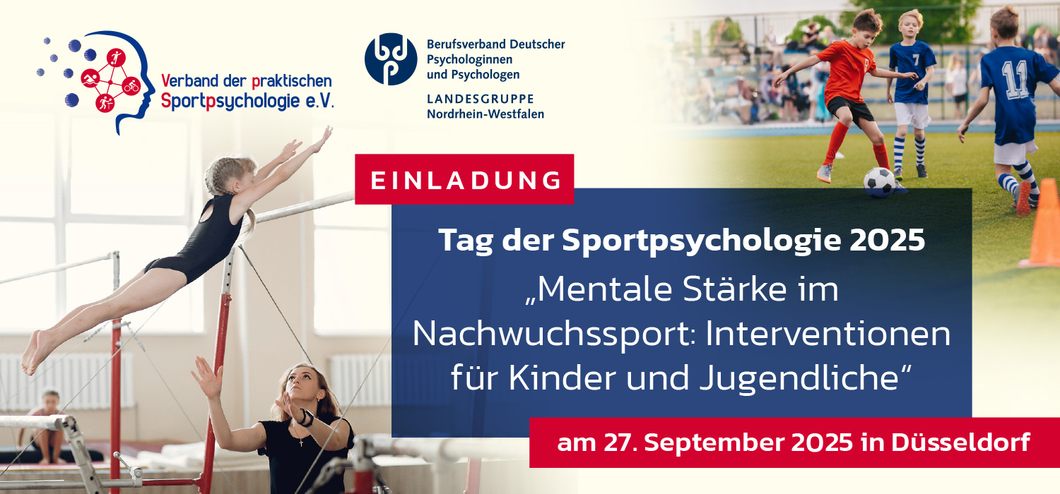 Flyer Tag der Sportpsychologie 2025